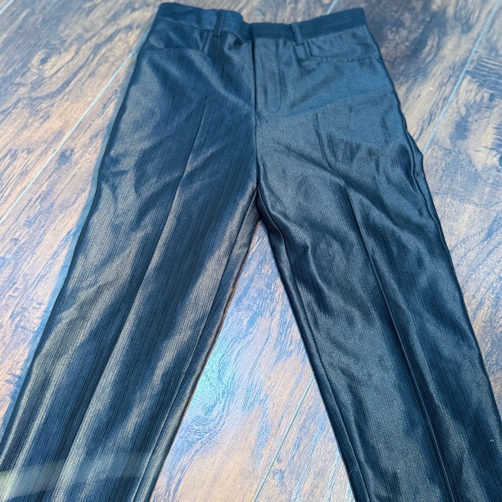 American West Black Dress Pants Sleek Design